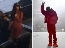 Kim đưa bốn con tới đêm nhạc của Kanye West