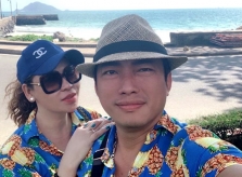 Kinh Quốc quấn quýt vợ đại gia