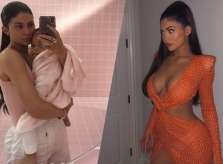 Kylie Jenner dịu dàng khi làm mẹ, bốc lửa lúc hẹn hò