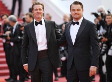 Leonardo DiCaprio, Brad Pitt mặc giống nhau trên thảm đỏ Cannes