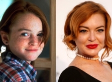 Nhan sắc Lindsay Lohan qua 30 năm