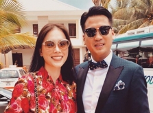 Linh Rin đăng hình do Phillip Nguyễn chụp kèm chia sẻ ngọt ngào