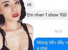 Linh Miu bị ngã giá nhảy thoát y tại nhà riêng giá 100 triệu và đáp trả gây sốc