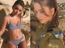 Ngẩn ngơ vì loạt hoa hậu đẹp như tượng của lực lượng phòng vệ Israel
