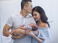 Hạnh phúc viên mãn của Lương Thế Thành - Thúy Diễm sau 2 tháng có con