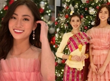 Lương Thùy Linh thi tài năng ở Miss World