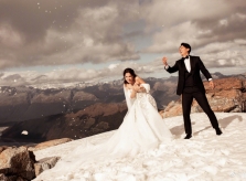 Diễn viên 'Chiến lang 2' khoe ảnh cưới