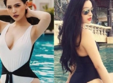 Hot girl Mì Gõ, Midu, Elly Trần mặc áo tắm hot ngang ngửa các đàn em 9X