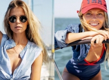 Mẫu 9x Alina Boyko gợi cảm mê mẩn với trang phục đi biển