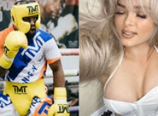 Mayweather hứa bù đắp cho bạn gái