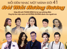 “Đôi mắt hướng dương” chủ đề thiện nguyện Mỗi Đêm Nhạc Một Mảnh Đời 41