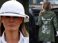 Những bộ đồ gây bàn tán của Melania Trump