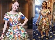 Lộ ảnh Minh Hằng 'lùn một mẩu' tại The Face