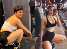 Ngoại hình thay đổi của Miu Lê, Angela Phương Trinh nhờ tập gym