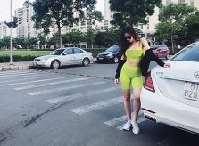 Mốt đồ tập mỏng của sao Việt khiến nhiều người đỏ mặt