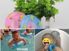 Mẹ trẻ 'dở khóc dở cười' vì mua phao bơi online cho con trai