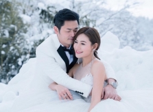 Mỹ nhân 'Vịnh Xuân Quyền' chụp ảnh cưới giữa trời tuyết
