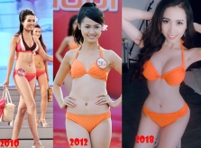 Mỹ nữ Tiền Giang có thân hình thay đổi ấn tượng nhất: Sau 8 năm vòng 3 lên 1 mét