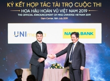 Nam A Bank chính thức đồng hành xuyên suốt cùng cuộc thi Hoa hậu Hoàn vũ Việt Nam 2019