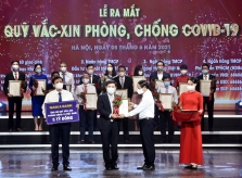 Nam A Bank cùng cả nước ủng hộ quỹ vắc xin phòng, chống Covid-19