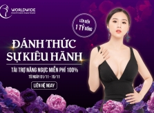 Tài trợ nâng ngực miễn phí lên tới 1 tỷ đồng