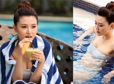 Sau siêu xe 70 tỷ, Nữ hoàng sắc đẹp Ngọc Duyên tái xuất với siêu xe 50 tỷ