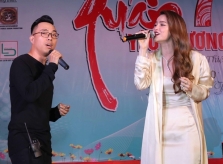 Hồ Ngọc Hà song ca nhạc sĩ Nguyễn Hồng Thuận