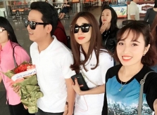 Nhã Phương, Trường Giang tới Đà Nẵng, chuẩn bị đính hôn ngày mai