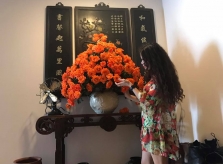 Ngắm những bình hoa duyên dáng khoe sắc trong tổ ấm của người phụ nữ Hà Thành