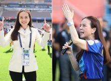 Phong cách tuổi 53 của trưởng đoàn bóng đá nữ Thái Lan