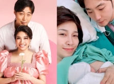 Pha Lê sinh con gái