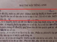 Phiên âm bài thi nói tiếng Anh sang tiếng Việt