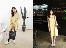 Phối đồ dạo phố với các kiểu váy không kén dáng