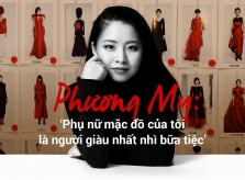 Phương My: 'Phụ nữ mặc đồ của tôi là người giàu nhất nhì bữa tiệc'