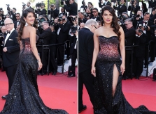 Hoa hậu Thế giới kiêu sa trên thảm đỏ Cannes