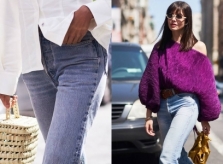 Những cách kết hợp quần jeans thu 2018