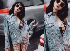 Mặc quần tất mỏng dính, Angela Phương Trinh, Hòa Minzy khiến người nhìn 