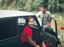 Những khoảnh khắc đời thường của rapper Tiến Đạt và bà xã 9X