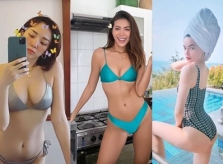 Sao Việt diện bikini vài trăm nghìn mà 'xịn' như hàng hiệu