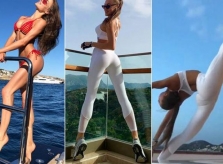 Tân hoa hậu Ukraine và tư thế yoga tuyệt đẹp khiến fan ngẩn ngơ