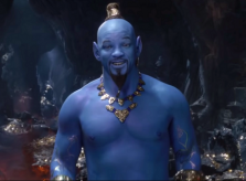 'Aladdin' gây cười với thần đèn do Will Smith đóng