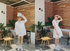 Tiệm nước ép vintage hút du khách