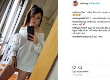 Tú Linh khoe dáng nuột nà dù mới sinh con một tháng