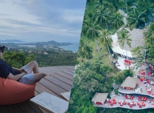 Văn Lâm xả hơi trong resort giữa rừng ở Thái Lan