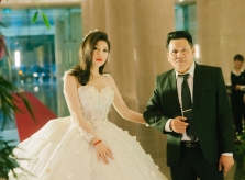Hot girl đời đầu Vân Navy lên xe hoa