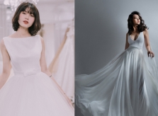 Váy cưới minimalist 'khó lòng rời mắt' của nhà thiết kế Việt