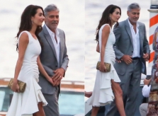 Vợ George Clooney bị đồn mang song thai lần nữa