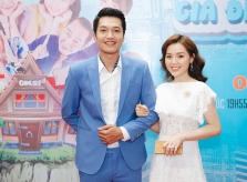 Vợ Quang Tuấn không ghen khi chồng diễn thân mật với Diệu Nhi