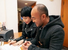 Xuân Lan đăng ký kết hôn ở Mỹ