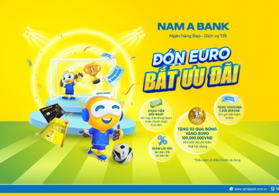 Hòa nhịp Euro Cup 2024 cùng Nam A Bank, nhận ngay quả bóng vàng trị giá 100 triệu đồng